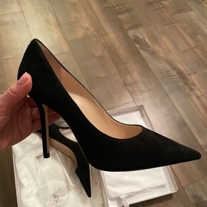 Jimmy Choo Love 100 black suede size 38